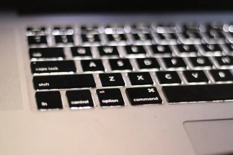 Mac Keyboard Stock Photos