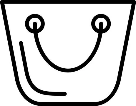 Mac Line Icon Design Stock-Illustration