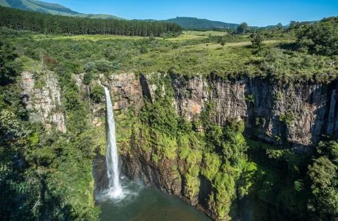 Mac Mac falls in the Sabie area, Panorama route, Mpumalanga, South Africa Stock Photos