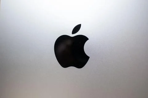 Mac Mini M1 Apple computer held brand, technology portability, working remo.. Stock Photos