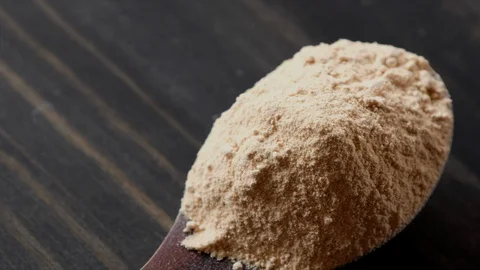 Maca Powder Stock Footage 90421042