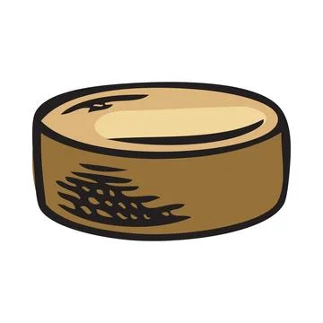 Maca root extract pill vector sketch, hand drawn superfood ingredient, organic Stock Illustration