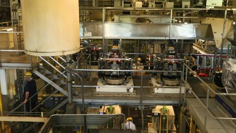 Macadamia nut factory package facility Hawaii HD 1521 Stock Footage 81196856