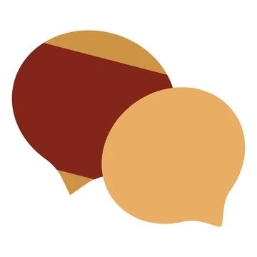 Macadamia nut flat clipart vector illustration Stock Illustration