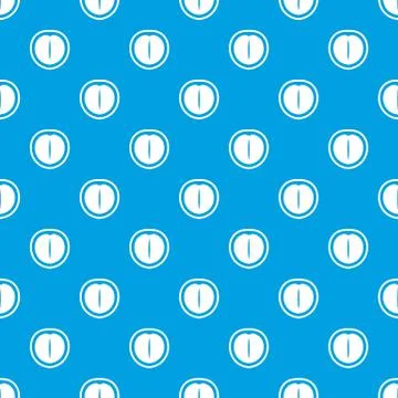 Macadamia nut pattern seamless blue 스톡 일러스트