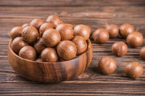 Macadamia nuts Foto stock