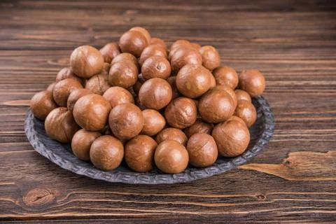 Macadamia nuts Foto stock