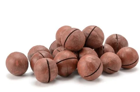 Macadamia nuts Stock Photos
