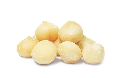 Macadamia nuts Stock Photos