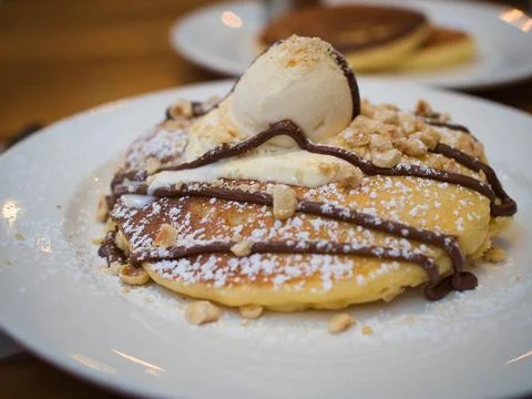 Macadamia Pancake Stock Photos
