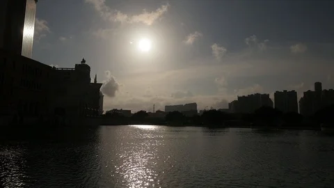 Macao Beautiful River Video stock 88635361