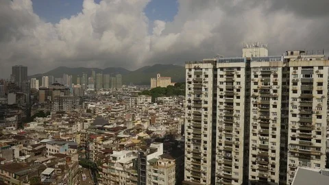 Macao Bulidings Video stock 88633449