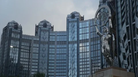 Macao Bulidings Video stock 88634396