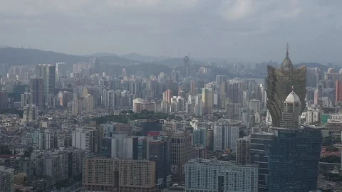 Macao City View Video stock 88634070