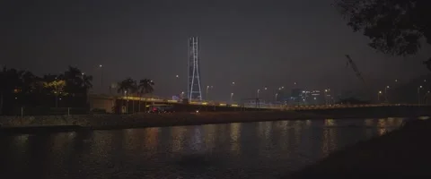 Macao night Shots skyline 動画素材 239798249