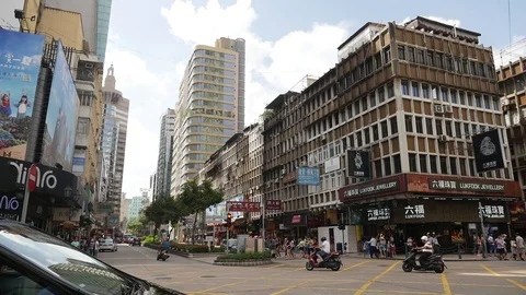Macao Road Vídeo Stock 88635098