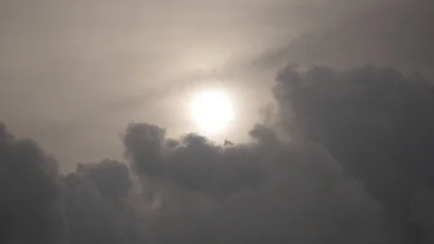 Macao Sun Clouds Time Lapse Video stock 88633309