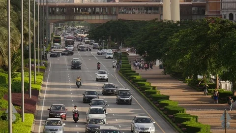 Macao Traffic Video stock 88635411