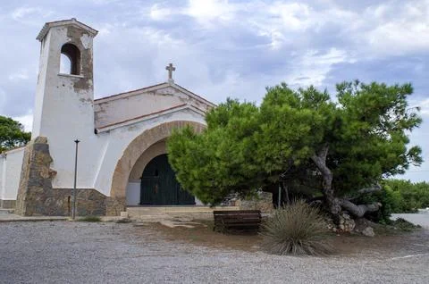 Macaret Chapel, Menorca Stock Photos