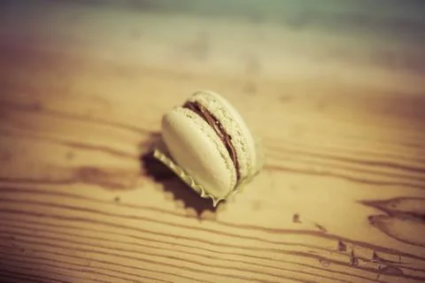 Macaron cookies Stock Photos