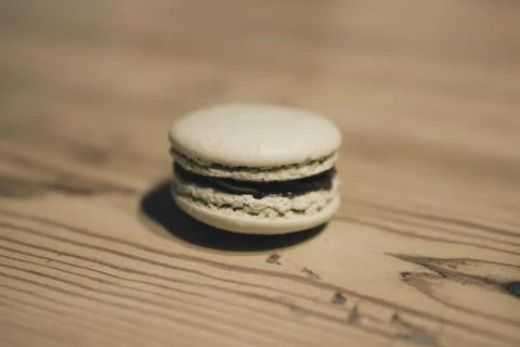 Macaron cookies Stock Photos