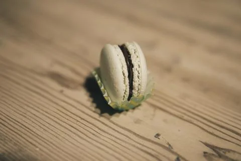 Macaron cookies Stock Photos