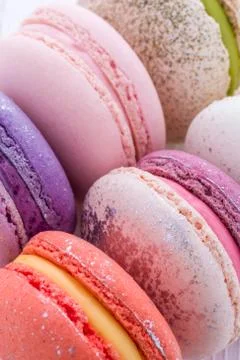 Macaron Dessert Stock Photos