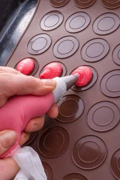 Macaron ingredients Stock Photos