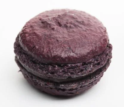 Macaron isolated in white background Stock Photos