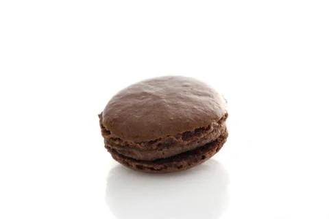 Macaron isolated in white background Stock Photos