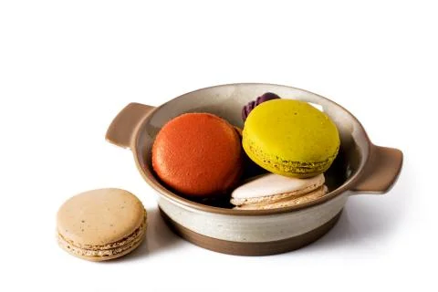 Macaron or gerber Stock Photos