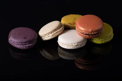 Macaron or gerber Stock Photos
