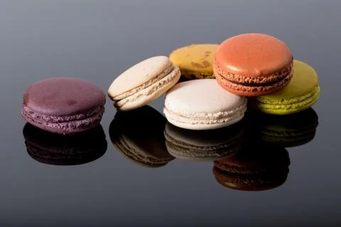 Macaron or gerber Stock Photos