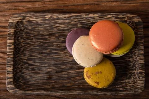 Macaron or gerber Stock Photos
