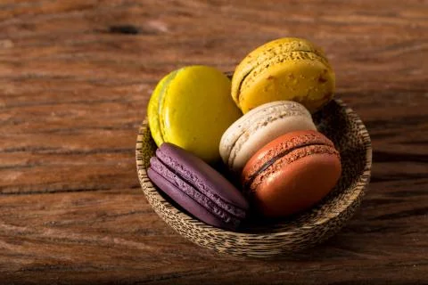 Macaron or gerber Stock Photos
