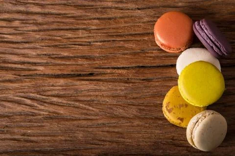 Macaron or gerber Stock Photos