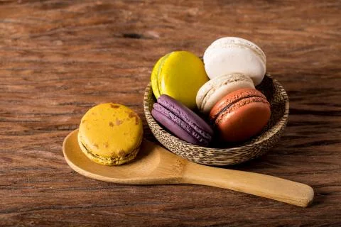 Macaron or gerber Stock Photos
