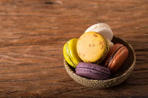 Macaron or gerber Stock Photos