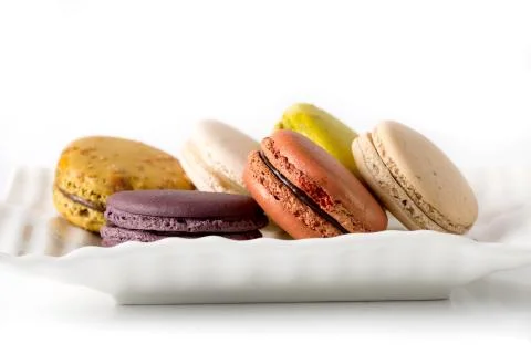 Macaron or gerber Stock Photos