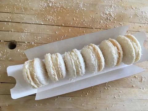 Macaron pastry Stock Photos