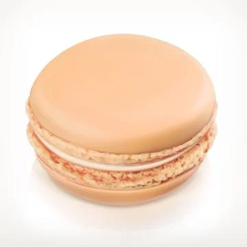 Macaron, vector icon Stock Illustration