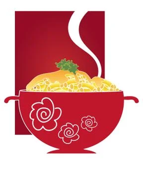 Macaroni and cheese Stock Illustration