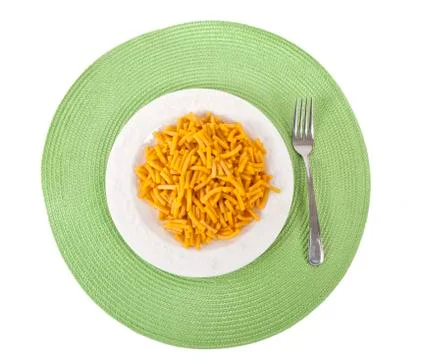 Macaroni and cheese Stock Photos