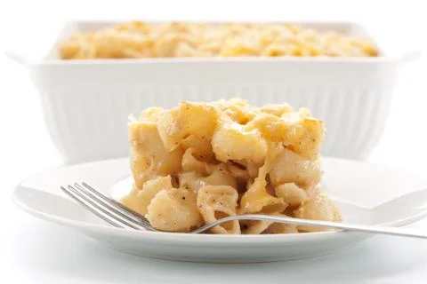 Macaroni and cheese Foto stock