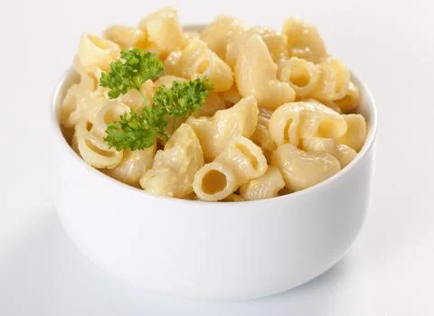 Macaroni and cheese Stock Photos