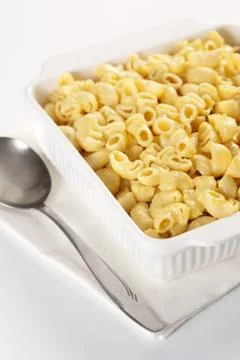 Macaroni and cheese Foto stock