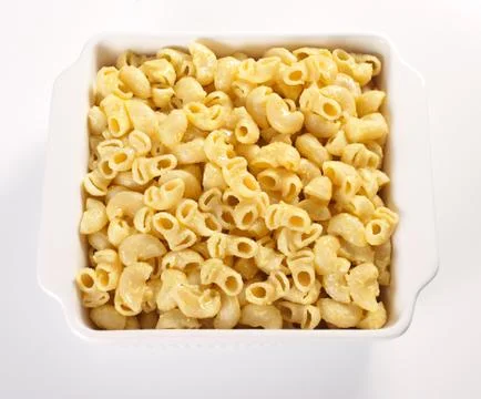Macaroni and cheese Stock Photos