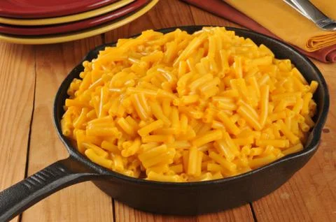 Macaroni and cheesse Stock Photos