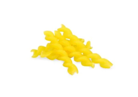 Macaroni isolated on white background. Stock Photos
