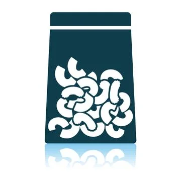 Macaroni Package Icon Stock Illustration